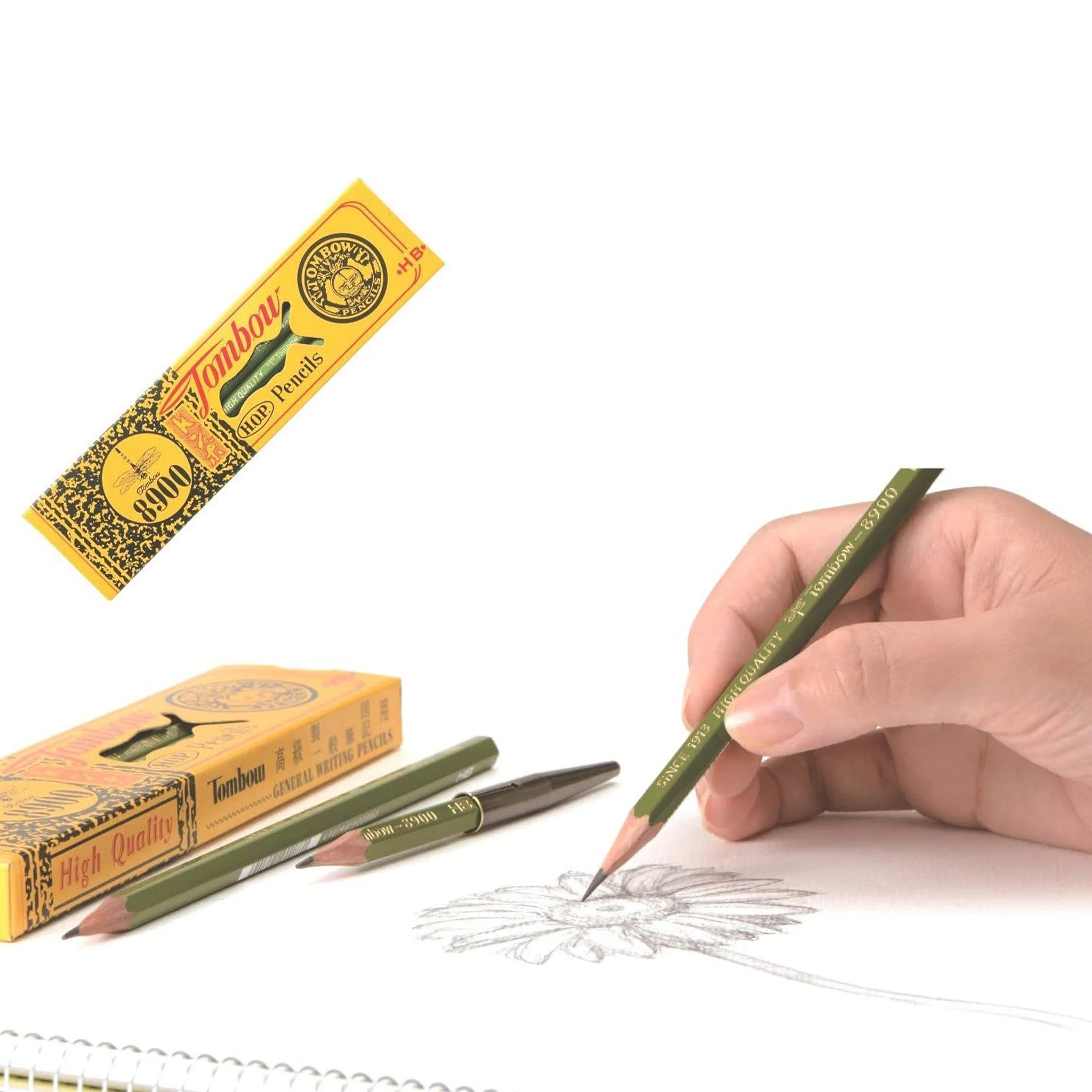 8900 Wooden Pencil 1 Dozen Pack / Tombow - Image 9