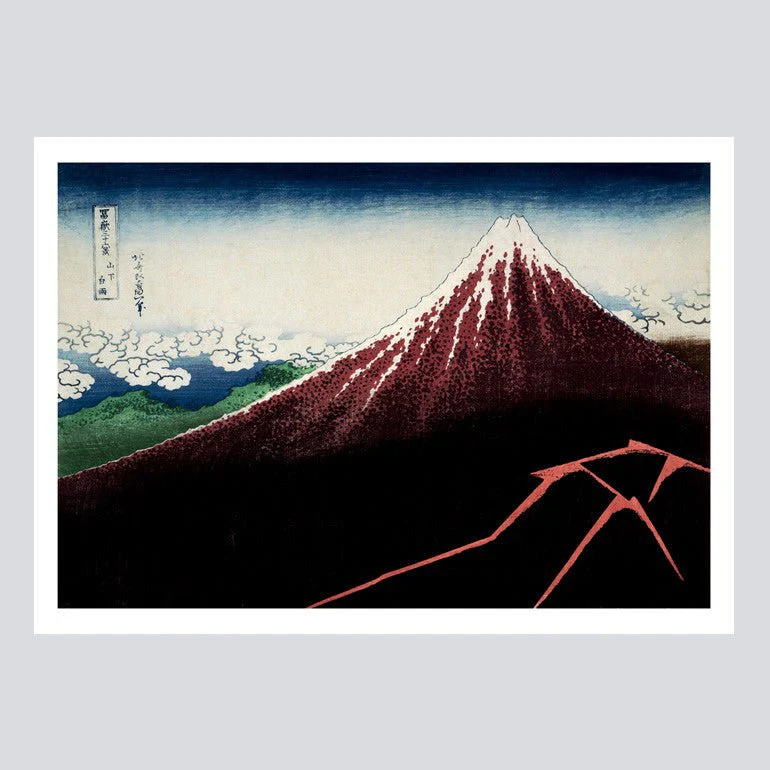 A Small Art Museum Postcard Book by Katsushika Hokusai / Seigensha - Image 4