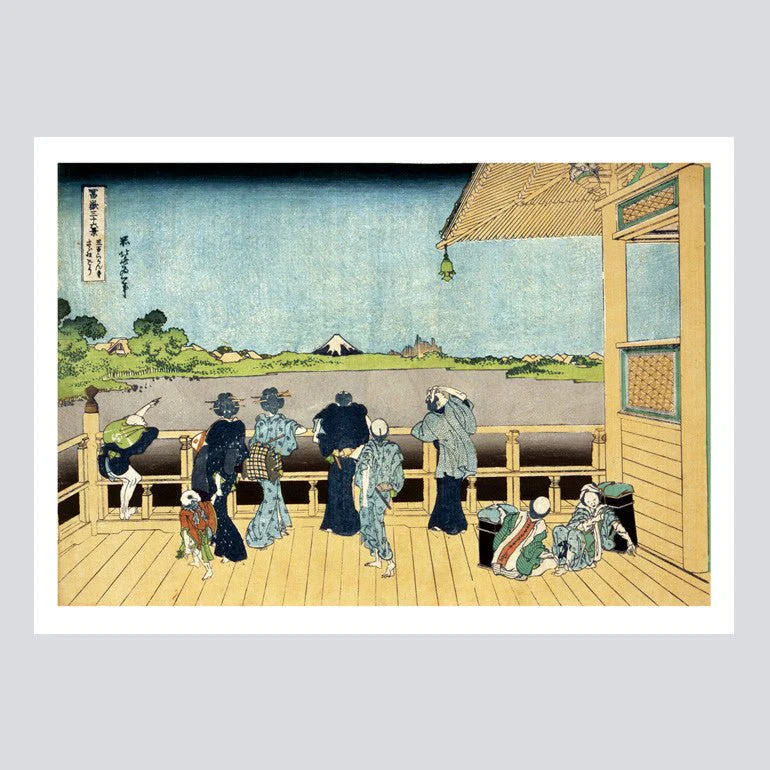A Small Art Museum Postcard Book by Katsushika Hokusai / Seigensha - Image 7