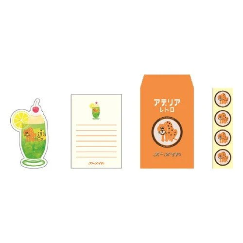 Aderia Retro Mini Letter Set / RYU-RYU - Image 5