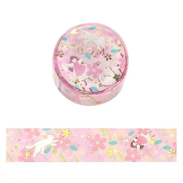 BGM Flower Tale Series 20mm Foil Masking Tape / BGM - Image 2