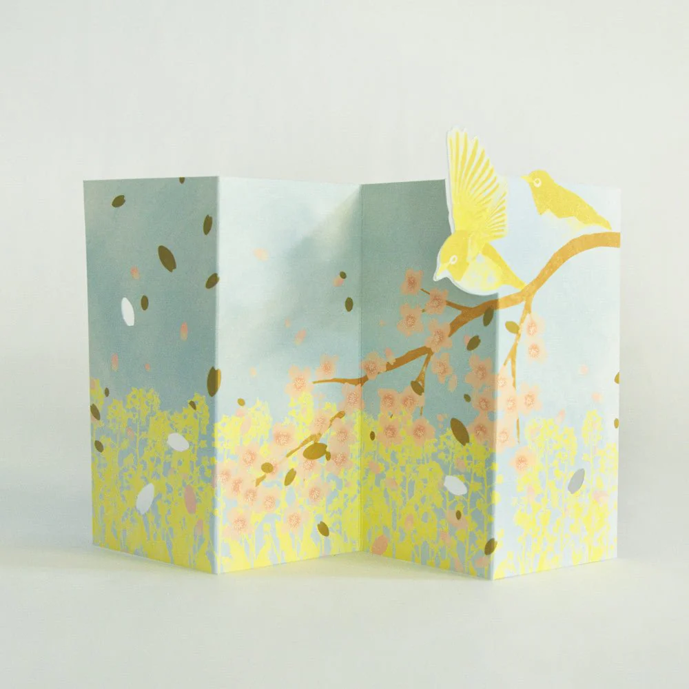Byobu Card Book The Four Seasons in Japan / Seigensha