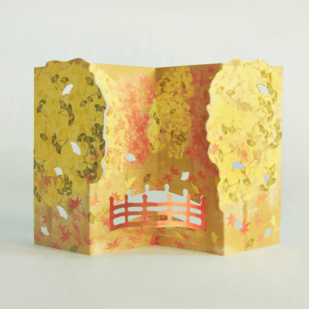 Byobu Card Book The Four Seasons in Japan / Seigensha - Image 4