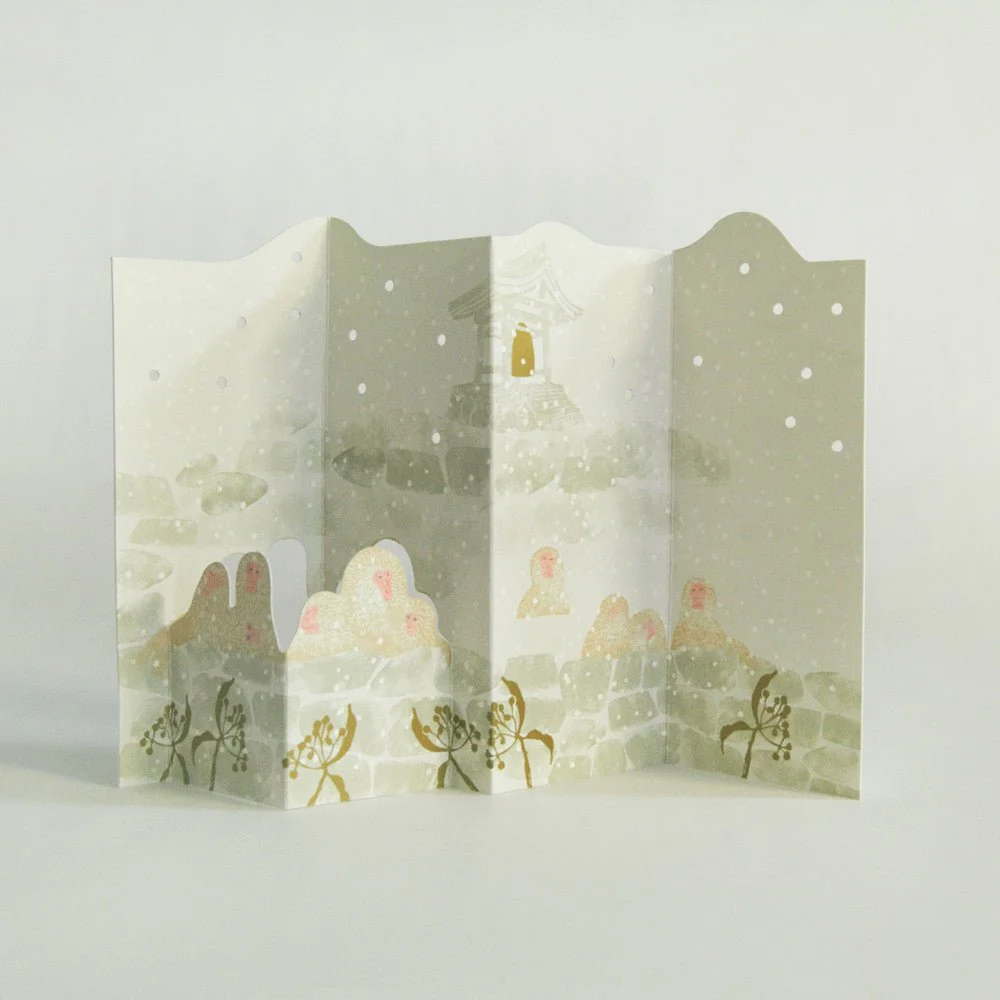 Byobu Card Book The Four Seasons in Japan / Seigensha - Image 5