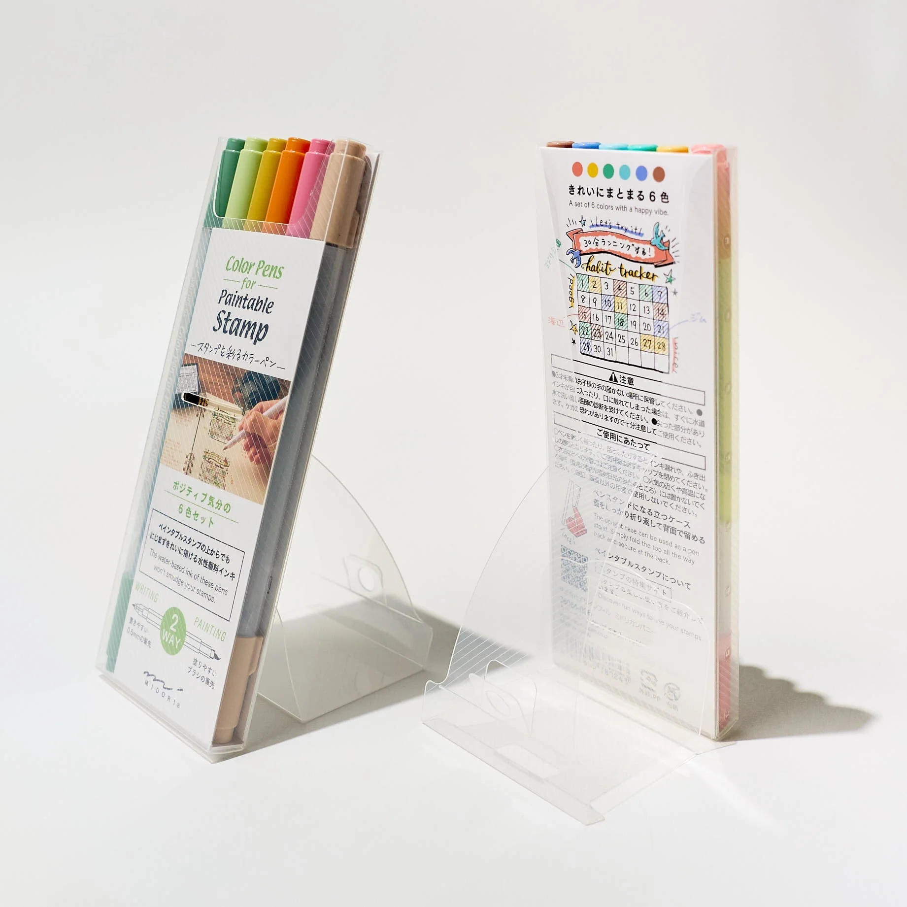 Color Pens for Paintable Stamps / MIDORI - Image 5
