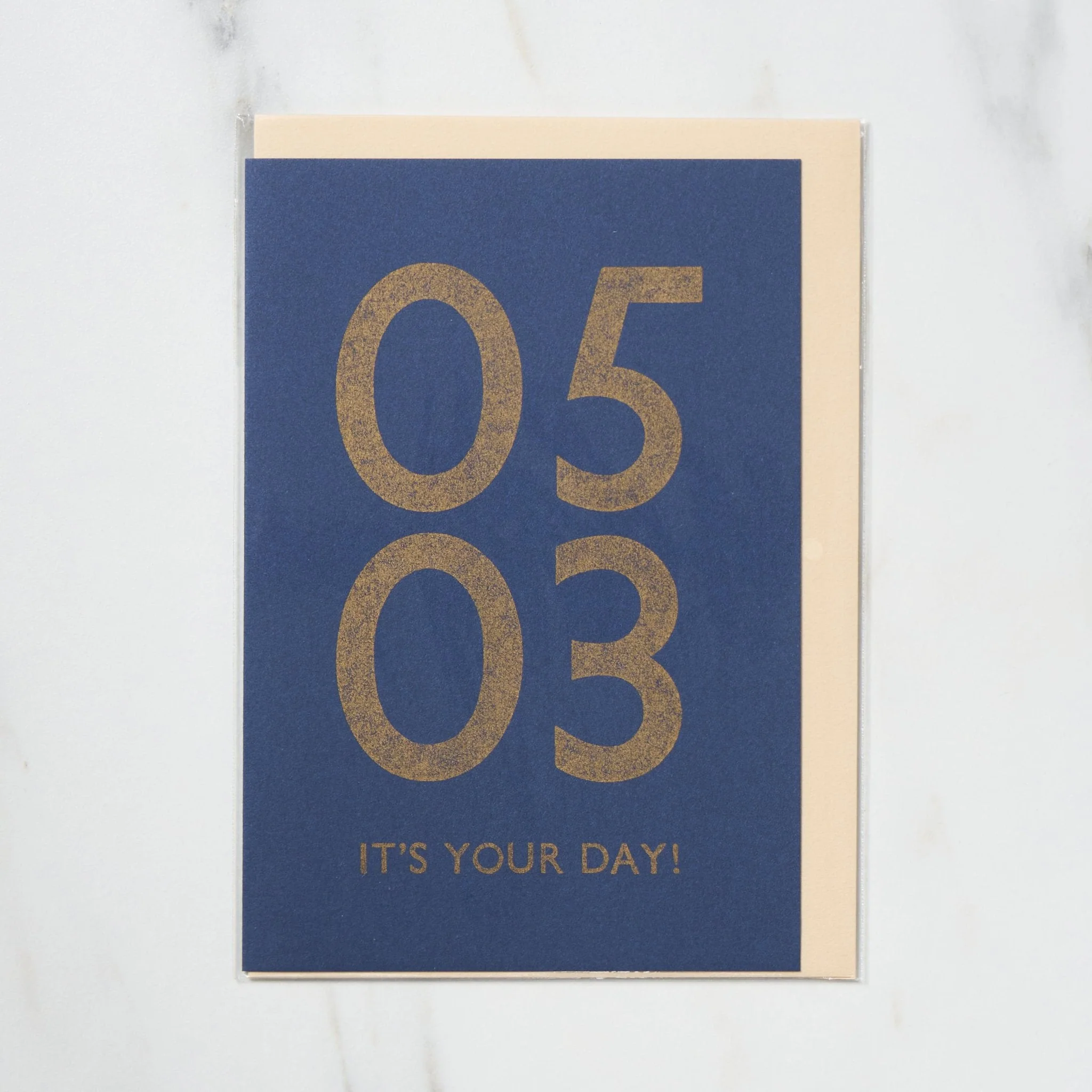 365 Find Your Day Card MAY / Letterpress Letters - Image 3