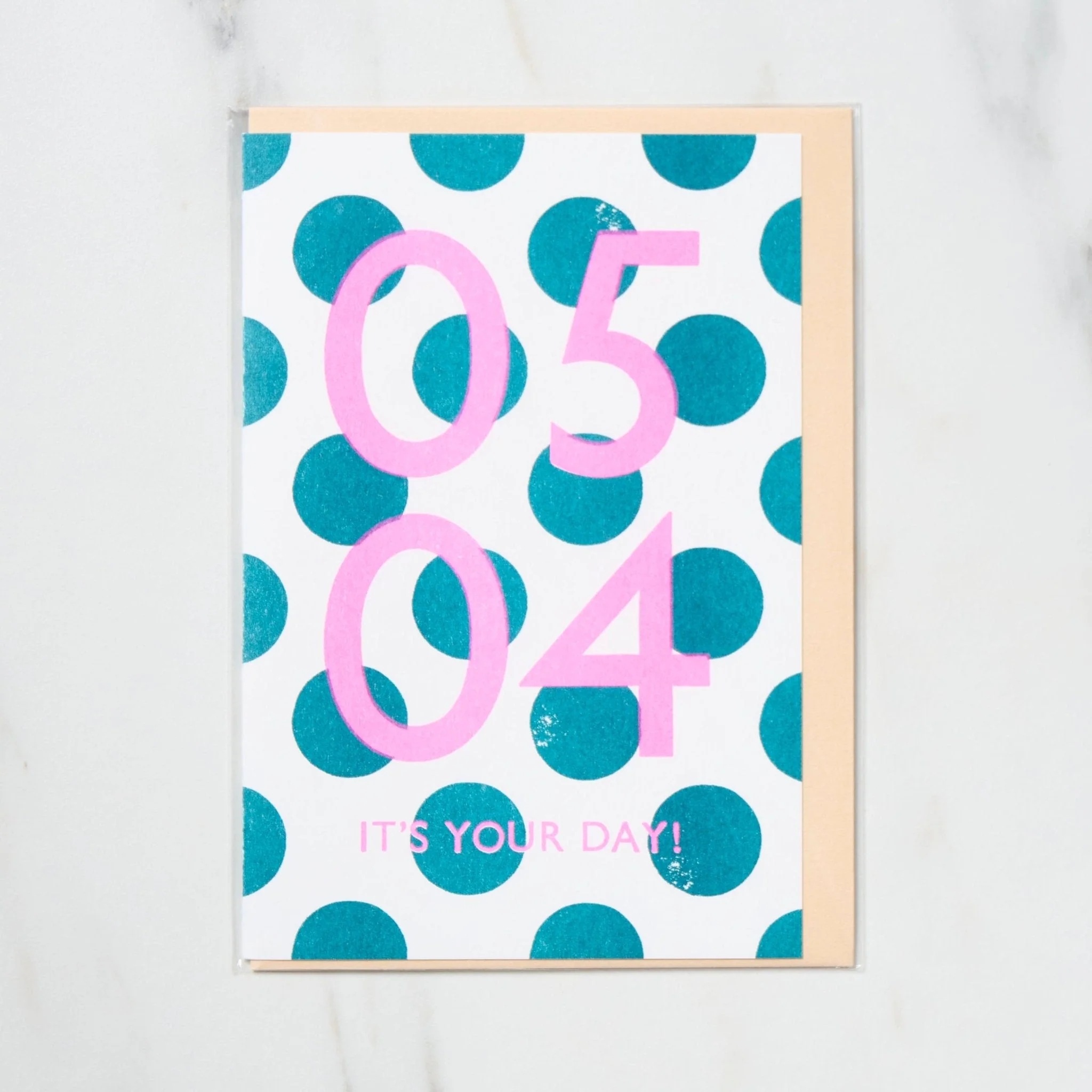 365 Find Your Day Card MAY / Letterpress Letters - Image 4