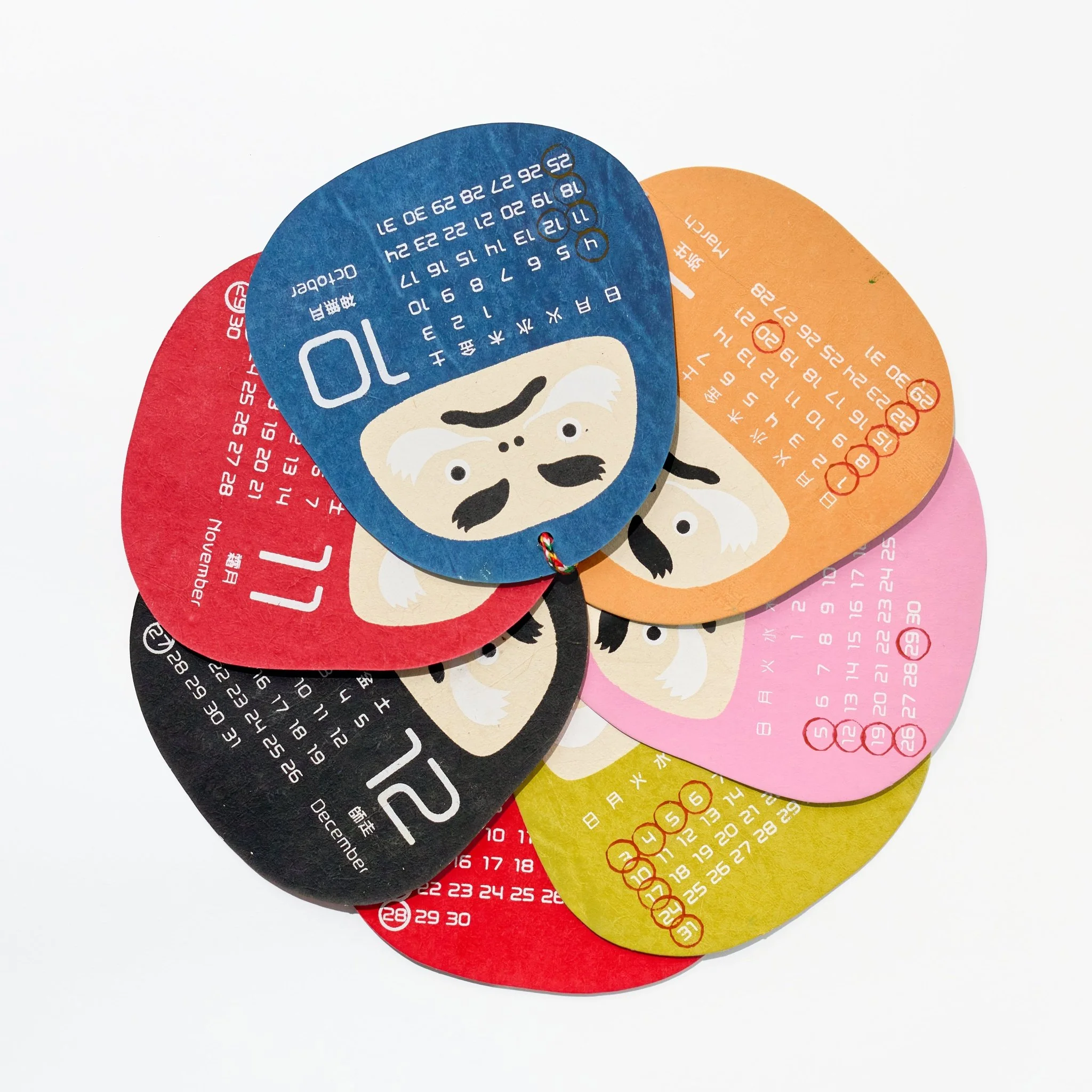 Daruma Calendar 2026 Designed by Kaya / Amina Collection Co., Ltd - Image 6