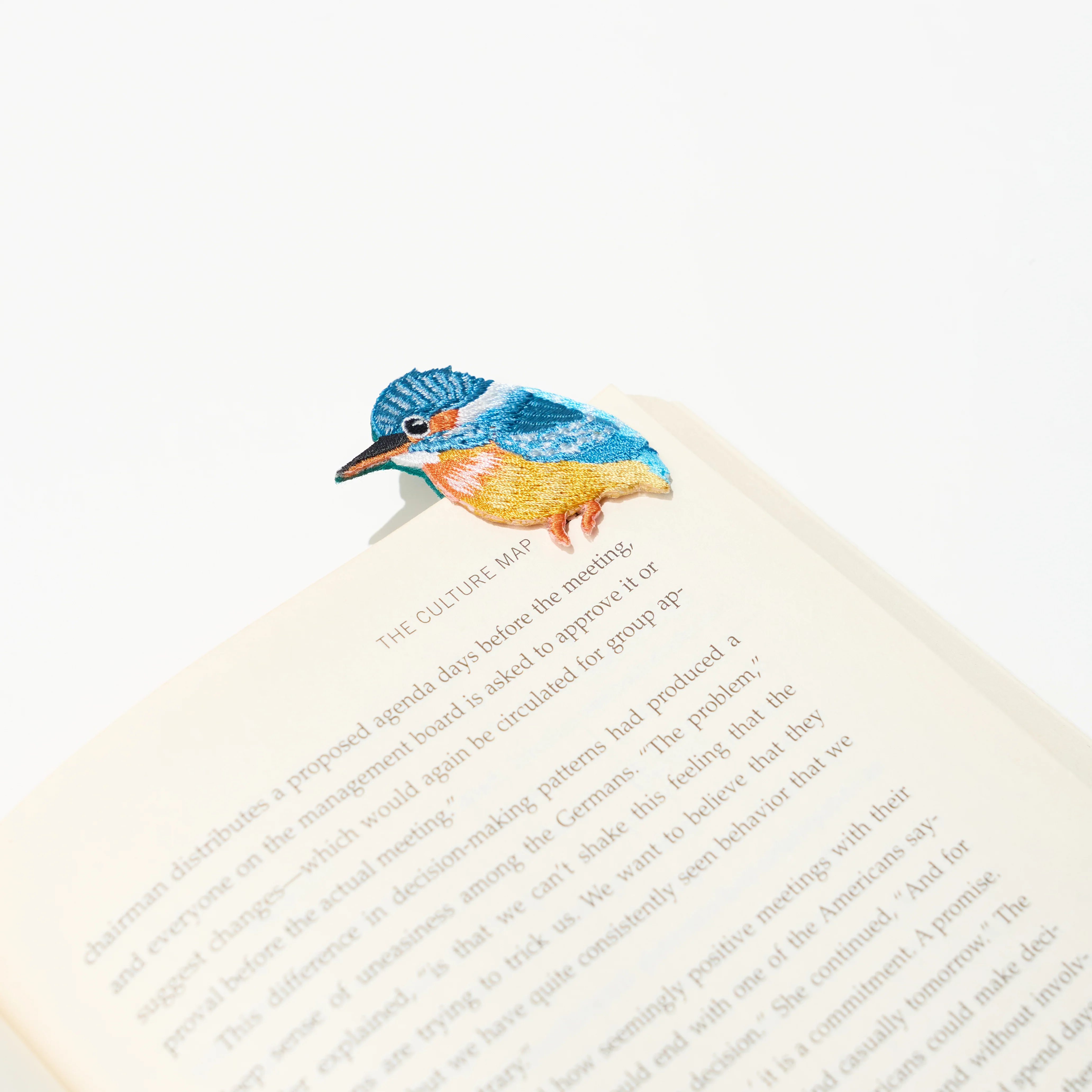Embroidered Bird Bookmark / HISAGO - Image 3
