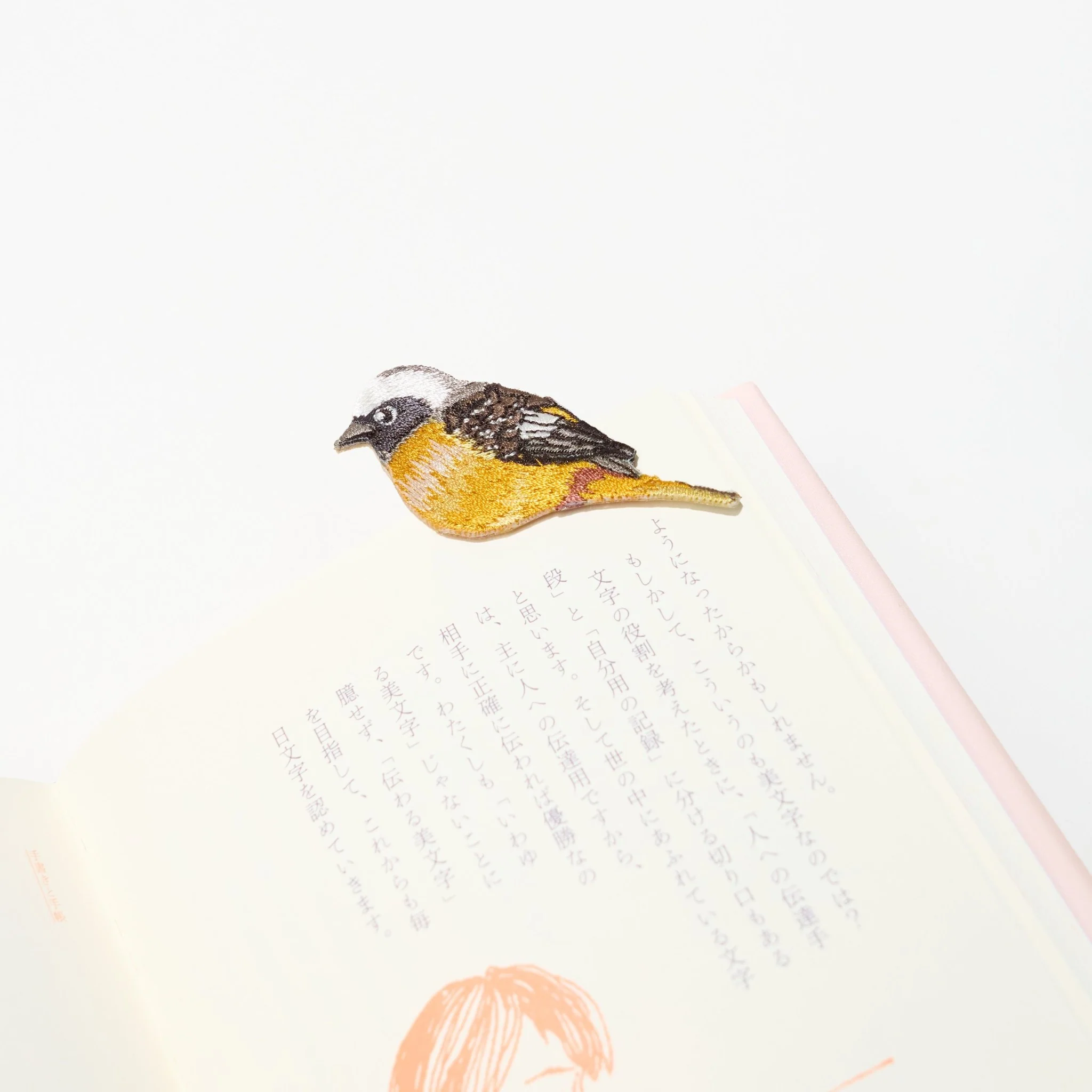 Embroidered Bird Bookmark / HISAGO - Image 7
