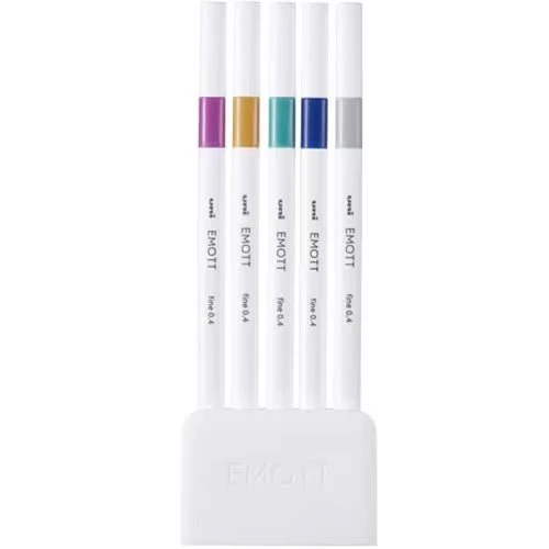 EMOTT Markers 5 Color Set / uni Mitsubishi Pencil - Image 14