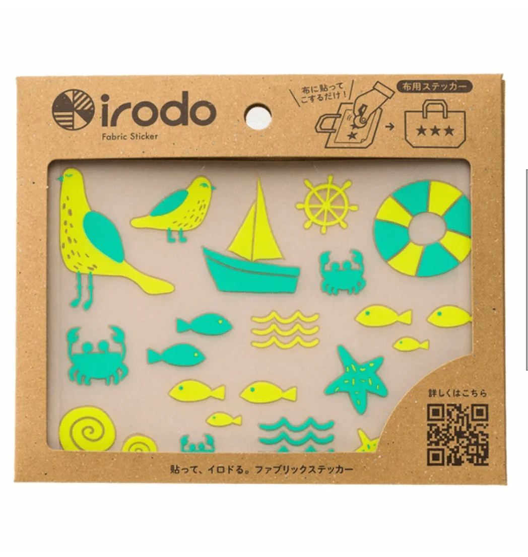 Fabric Sticker Set Sea / irodo - Image 3