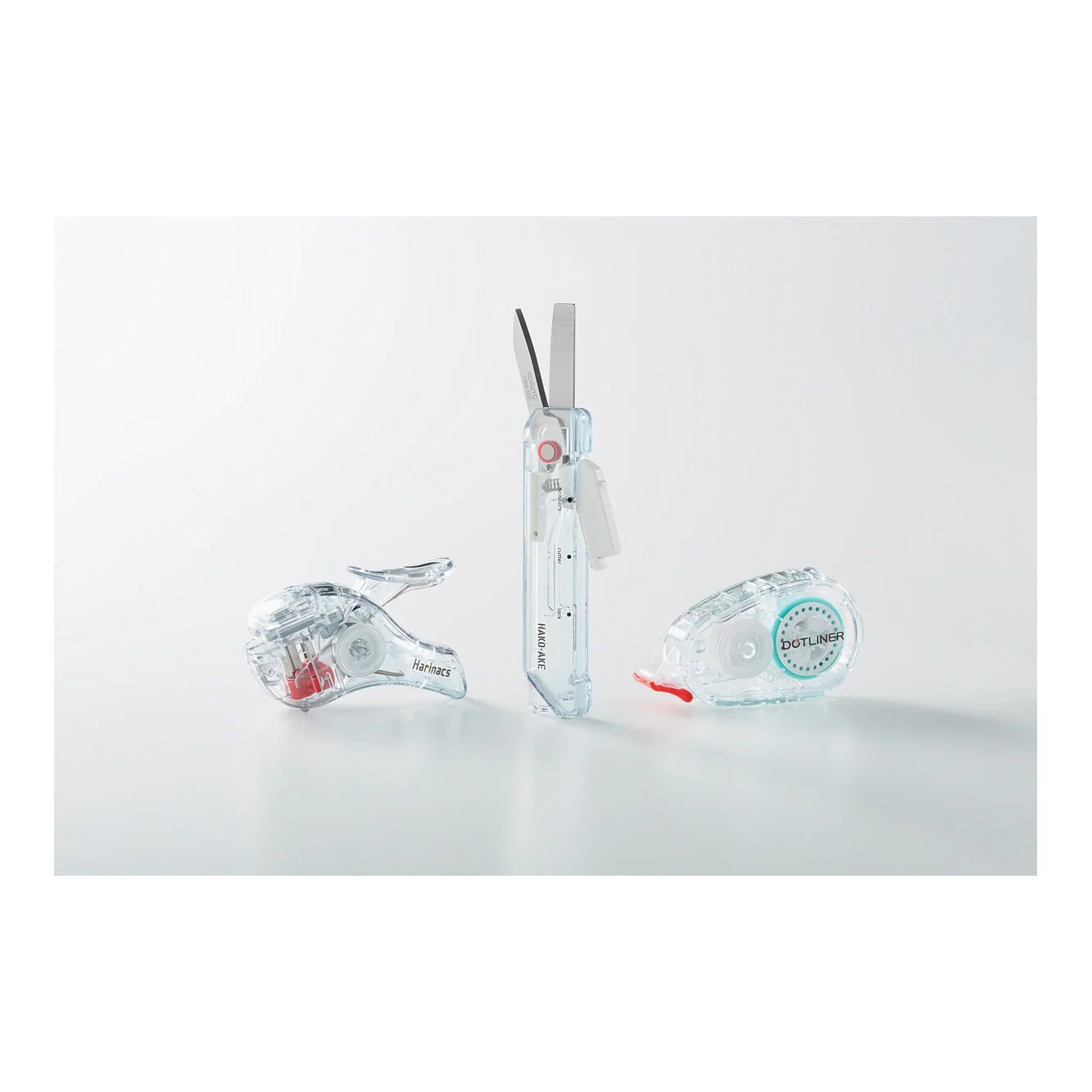 Harinacs Compact Alpha Staple-free Stapler Transparent Mechanism / KOKUYO - Image 8