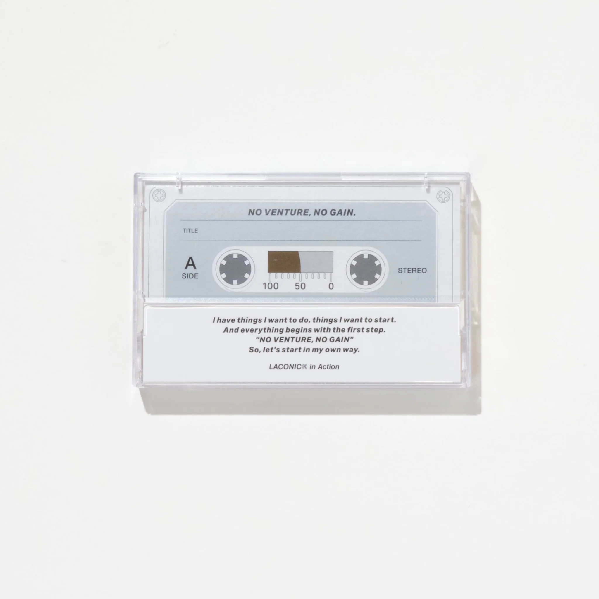 in Action Cassette Tape Style Notebook / LACONIC - Image 9