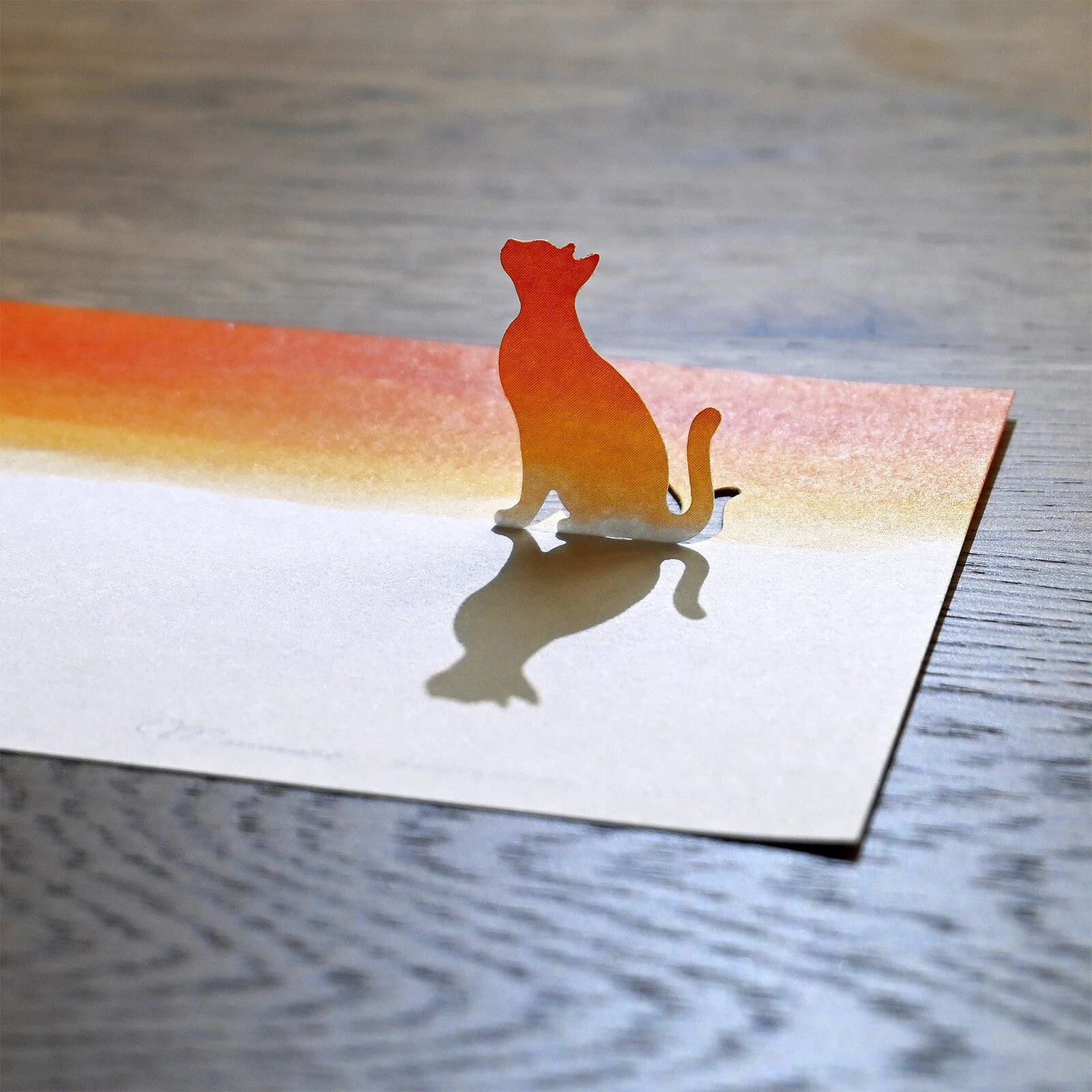 Ippisho Silhouette Message Pad / Marumo Printing - Image 6
