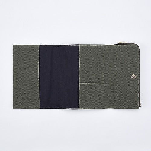 isshoni. Canvas Pen Case Notebook Cover B6 / DAIGO - Image 4