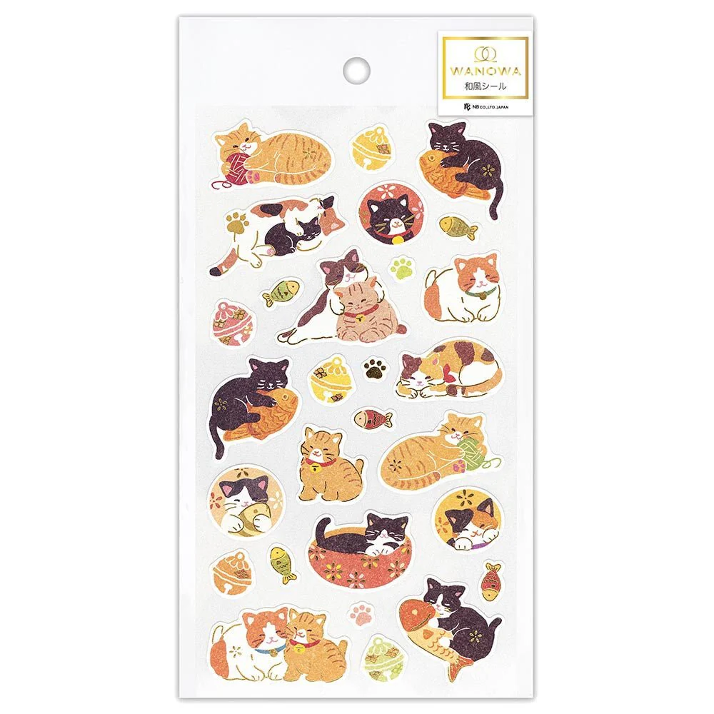 Japanese Style Stickers Animals / NB - Image 2