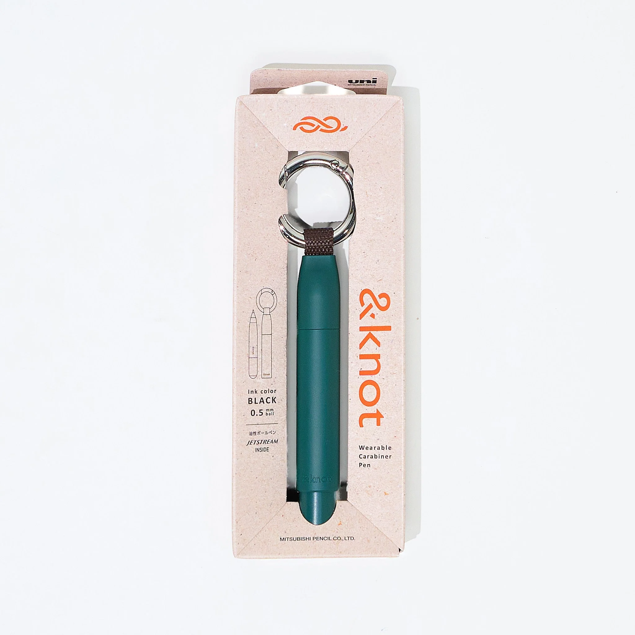 &knot Carabiner Ballpoint Pen Jetstream 0.5mm / uni Mitsubishi Pencil - Image 11