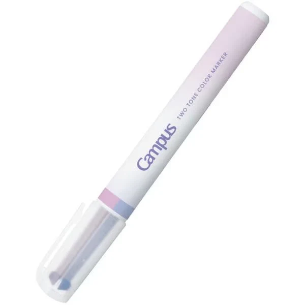 [Limited] Campus Dual Tone Highlighter Positive & Relaxing / KOKUYO - Image 4
