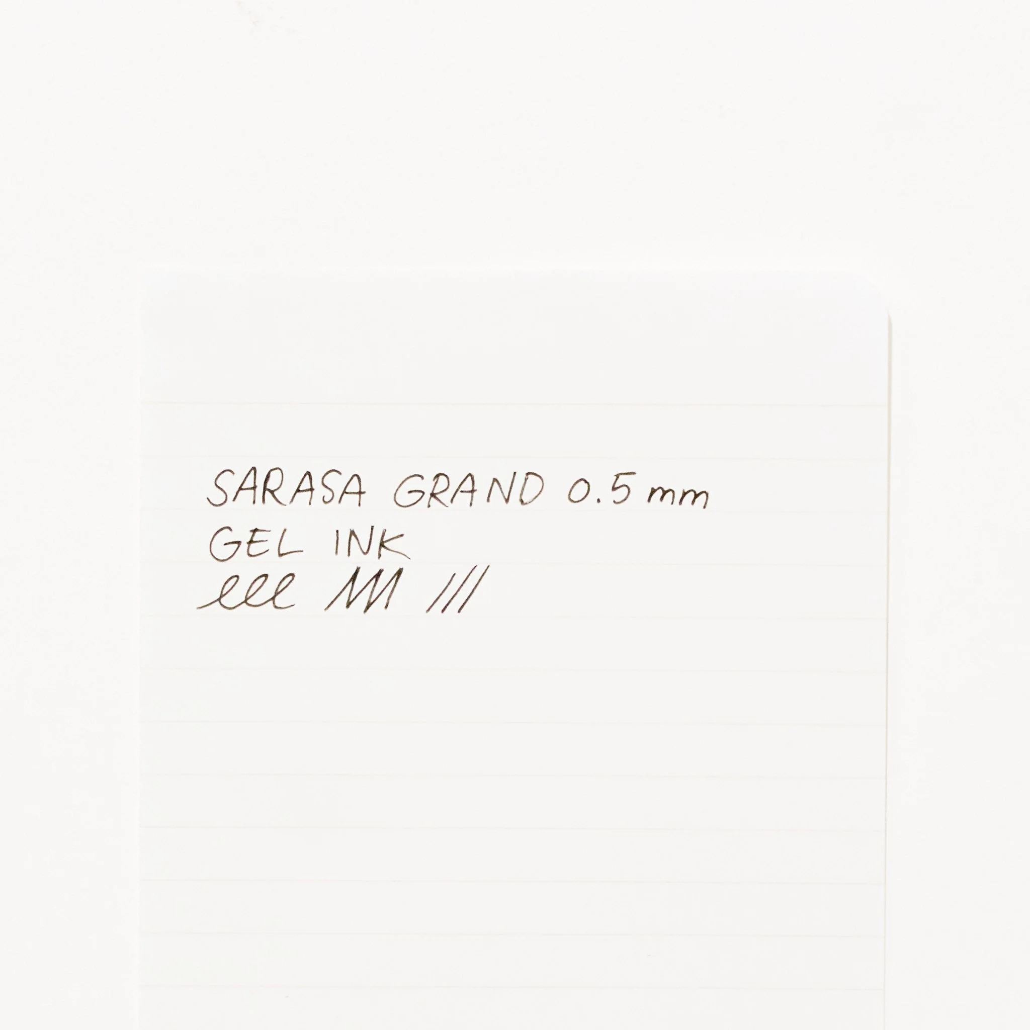 [Limited] Sarasa Monochrome Series Pens Box Set / Zebra - Image 5