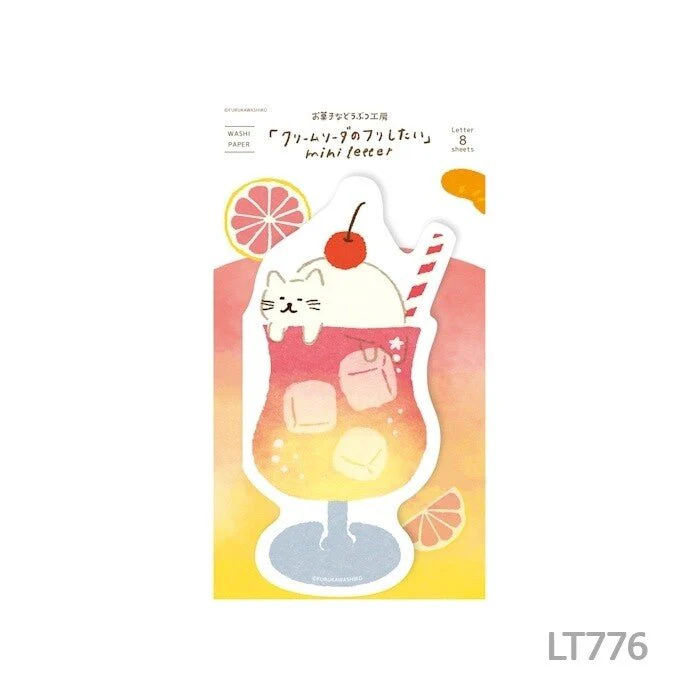 [Limited] Sweets Animal Studio Die-Cut Card Letter / Furukawashiko - Image 5