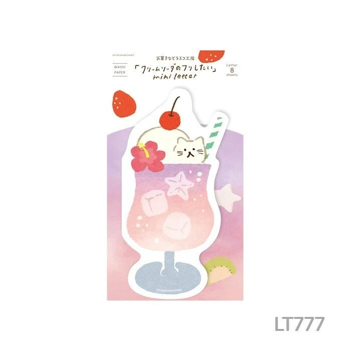 [Limited] Sweets Animal Studio Die-Cut Card Letter / Furukawashiko - Image 6
