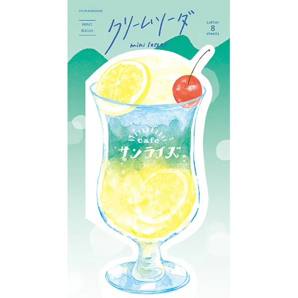 [Limited] Wa-Life Cream Soda Mini Letter / Furukawashiko - Image 3