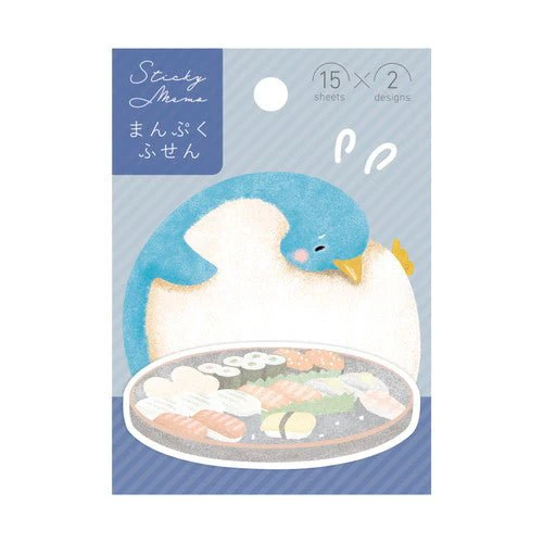 Manpuku Chubby Animal Sticky Notes / Gakken Sta:Ful - Image 3