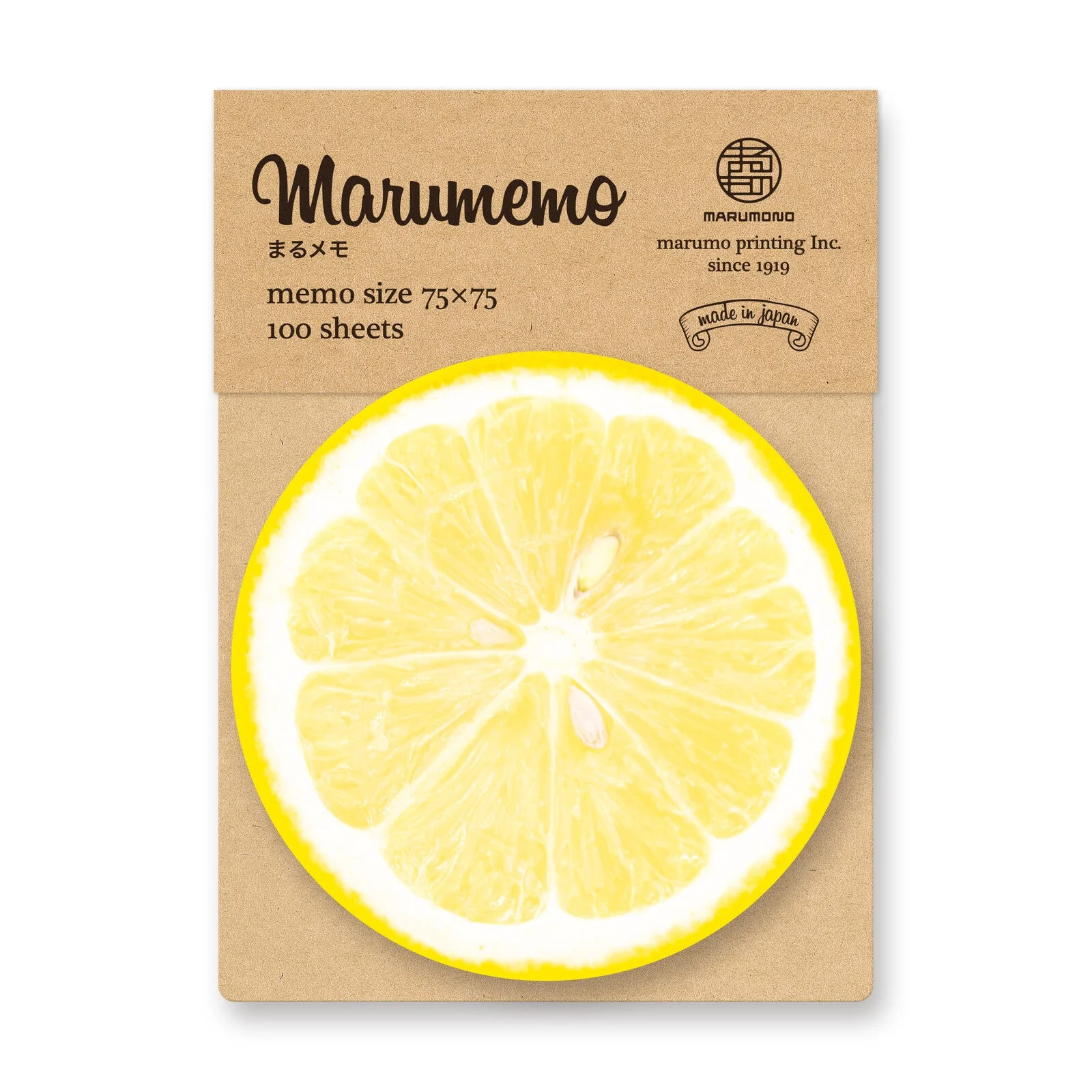 Marumemo Round Memo Pad / Marumo Printing - Image 8