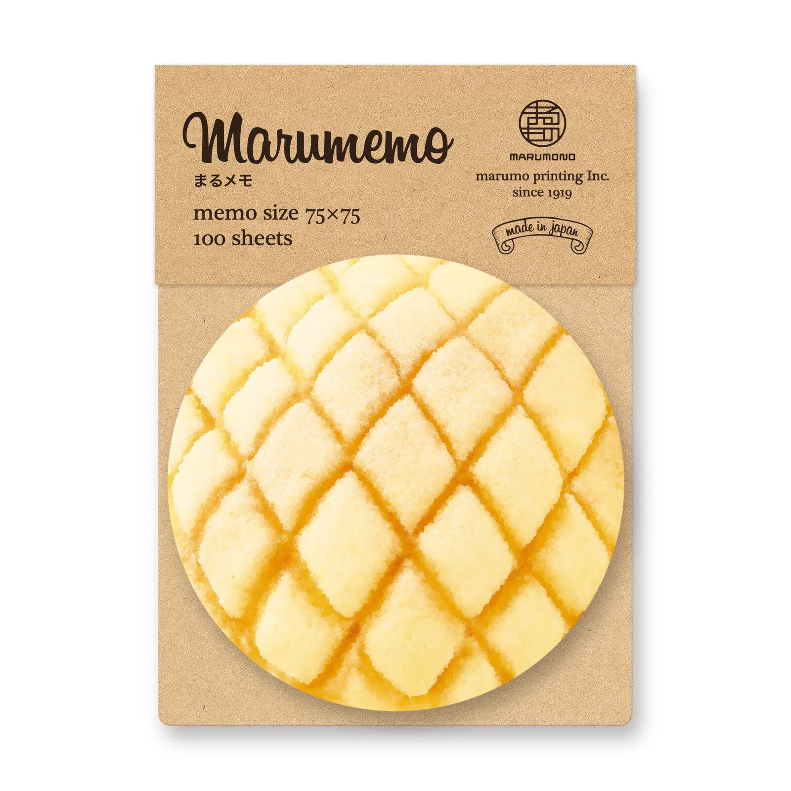 Marumemo Sweets Round Memo Pad / Marumo Printing - Image 4