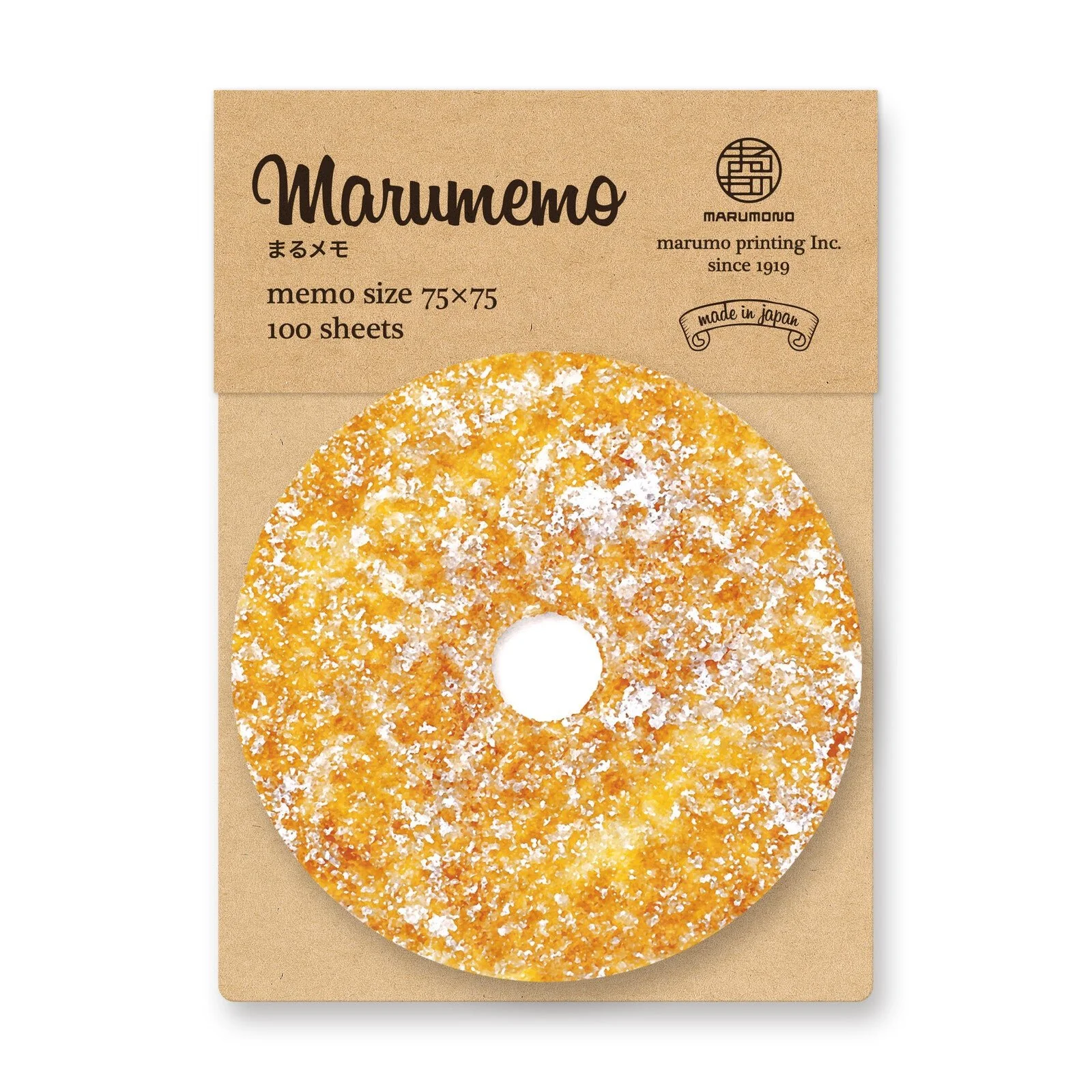 Marumemo Sweets Round Memo Pad / Marumo Printing - Image 6