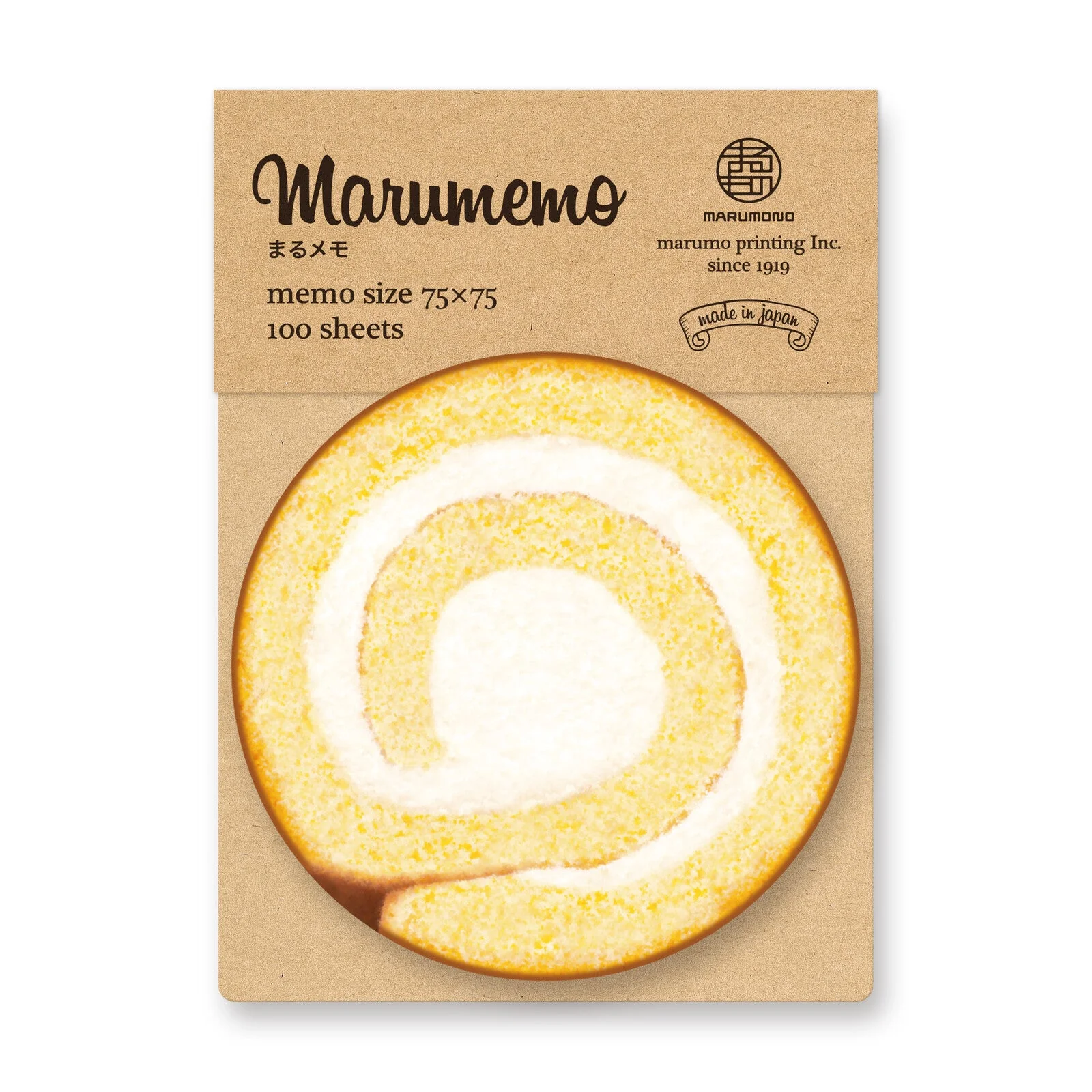 Marumemo Sweets Round Memo Pad / Marumo Printing - Image 8