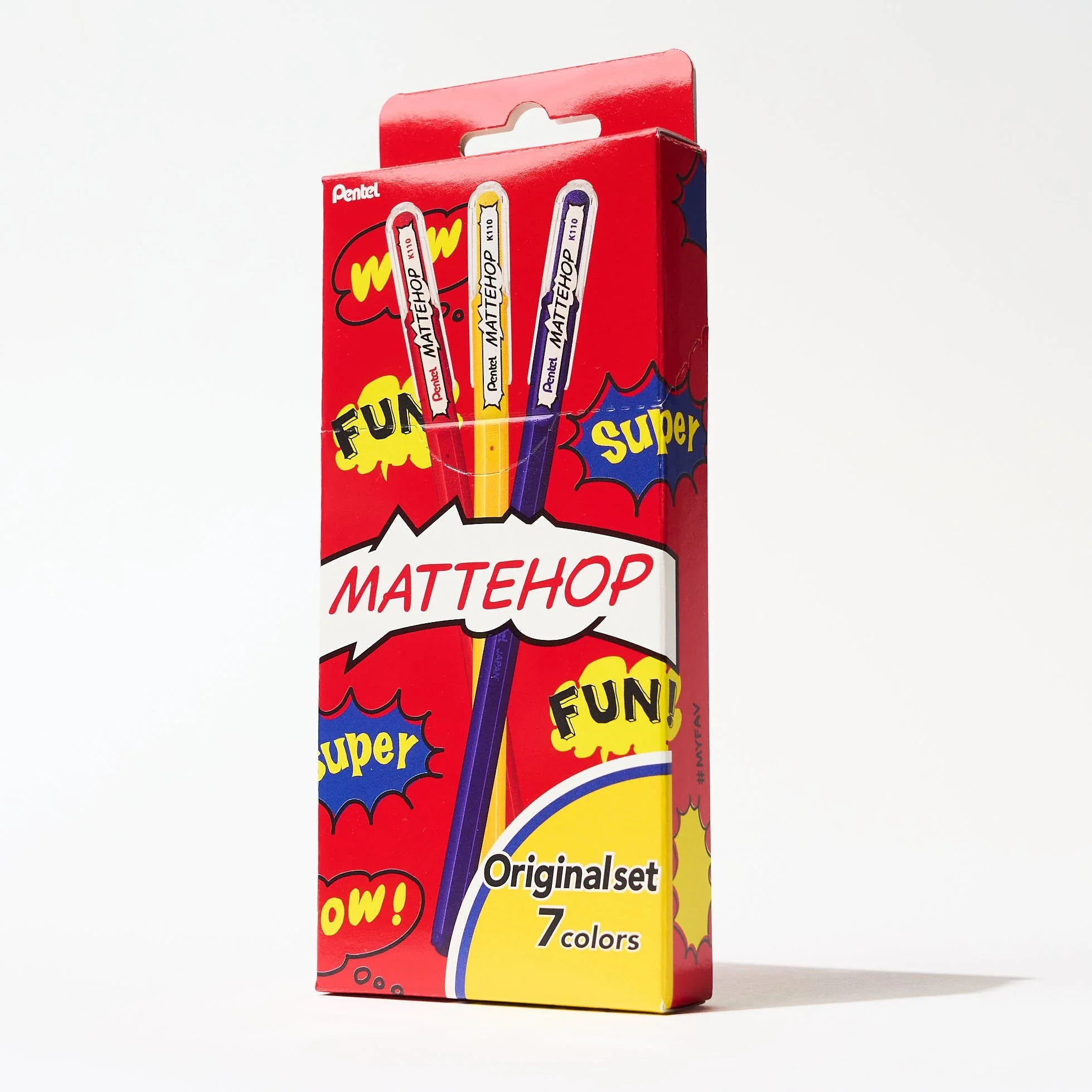 Mattehop Gel Ink Pen Set / Pentel - Image 6