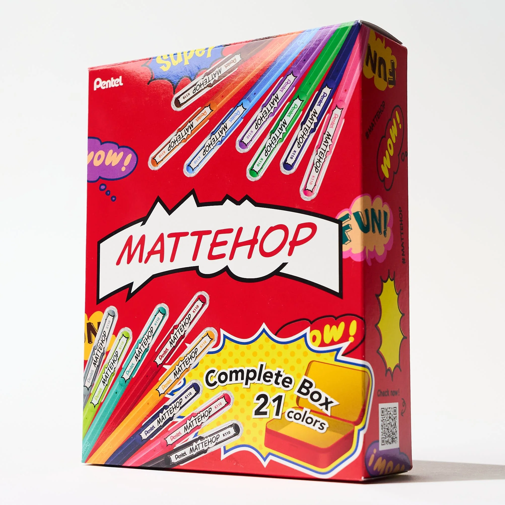 Mattehop Gel Ink Pen Set / Pentel - Image 9
