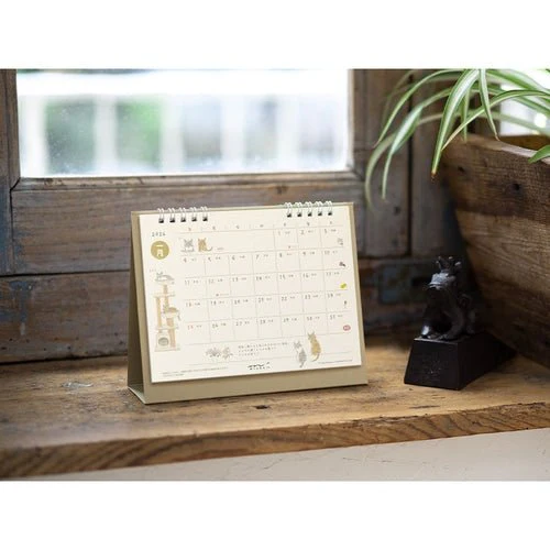 Medium Ring Desk Calendar 2026 / MIDORI - Image 10