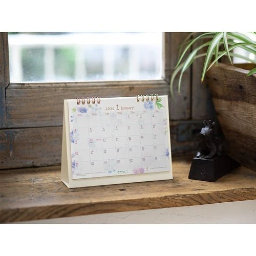 Medium Ring Desk Calendar 2026 / MIDORI - Image 20