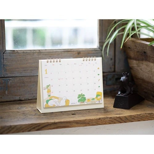 Medium Ring Desk Calendar 2026 / MIDORI - Image 5