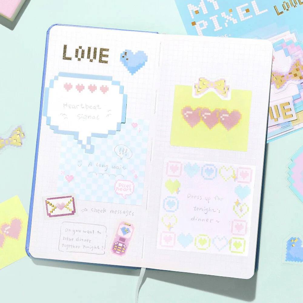 BGM Memo Stickers "My Pixel" Series / BGM - Image 3