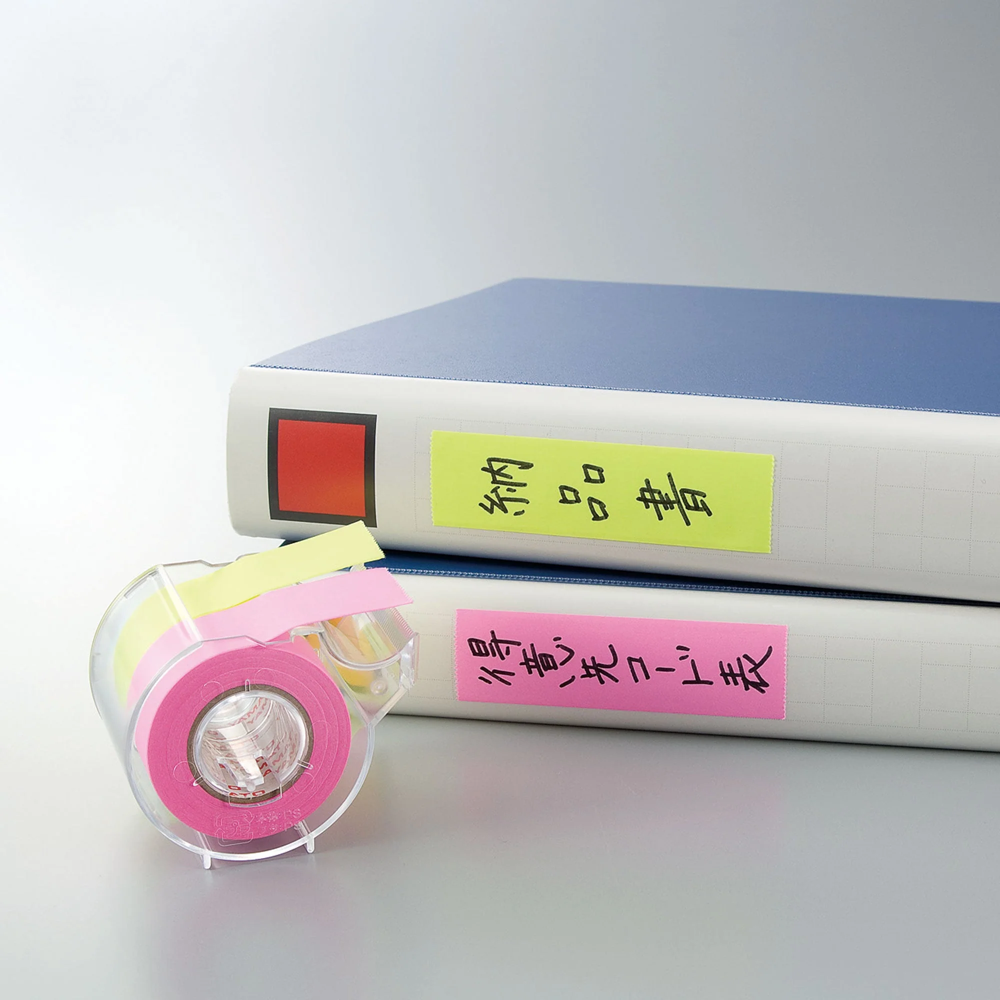 Memoc Roll Sticky Note Fluorescent Color 25mm 2 Rolls / Yamato - Image 8