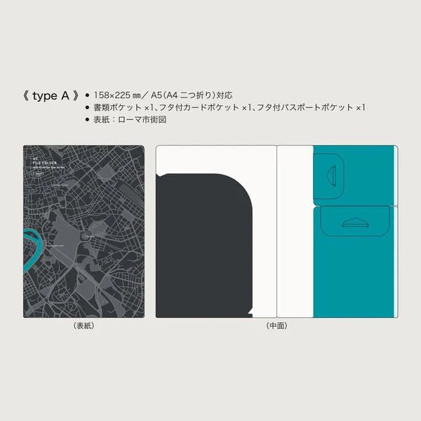 Multifunctional Clear File with Pockets / Marumo Printing - Image 9