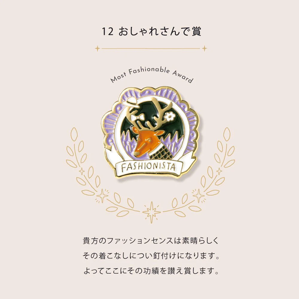 MY AWARD PiNS Award Pin Badge / IROHA PUBLISHING - Image 12