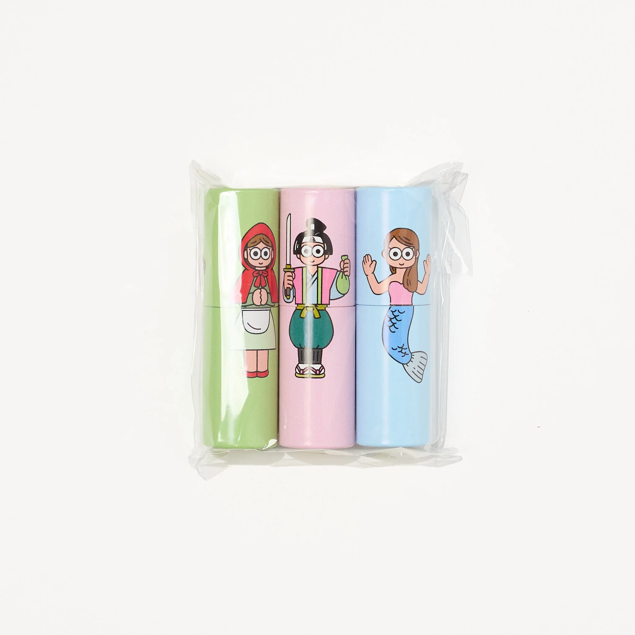 POCHI-PON Cylindrical Pochi Bag Set of 3 / TAISEI - Image 10