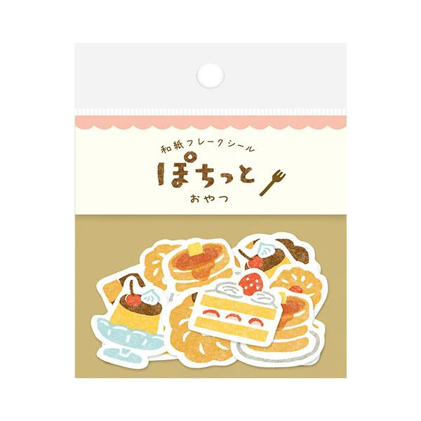 Pochitto Cafe Flake Seal Stickers / Furukawashiko - Image 2