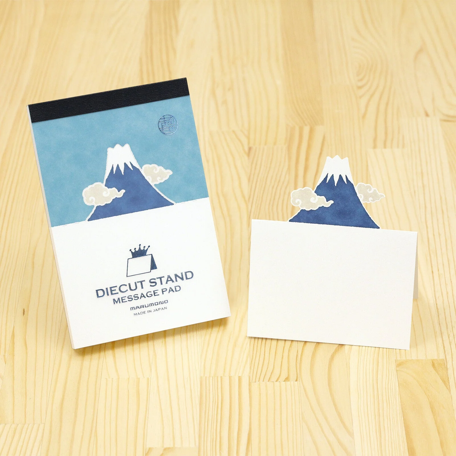 Pop-Up Japanese Motif Die-Cut Stand Memo Pad / Marumo Printing - Image 3
