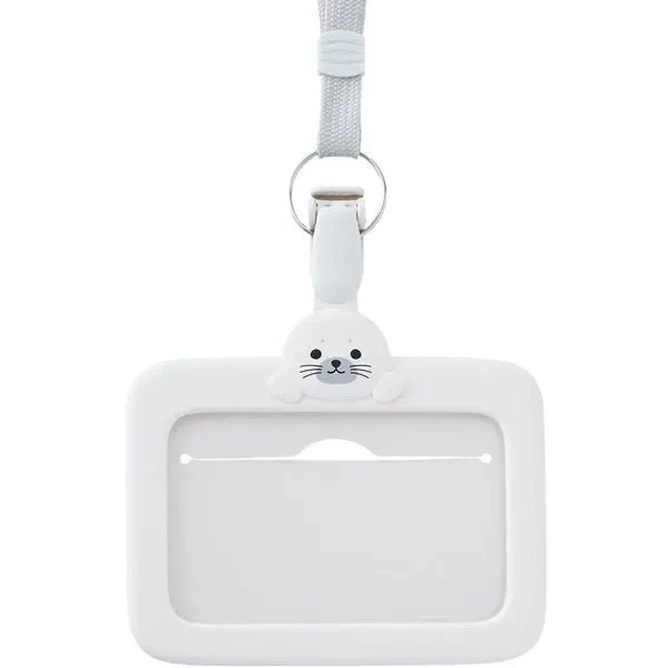 PuniLabo ID Card Holder with Strap Stand / LIHIT LAB - Image 4