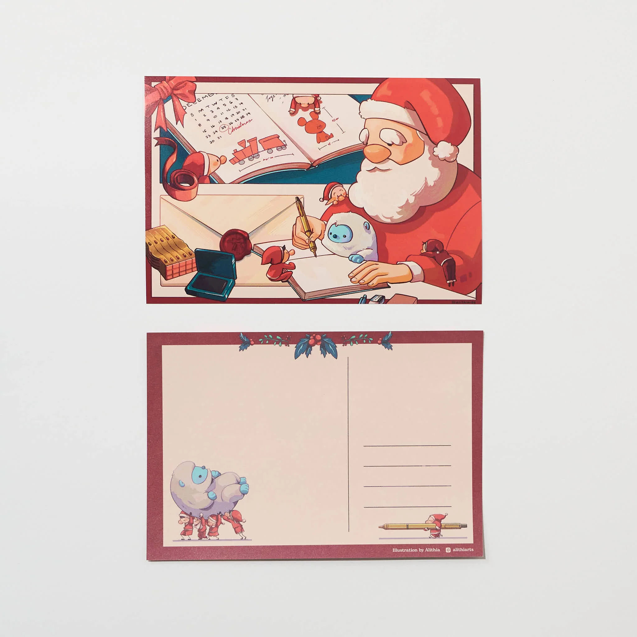 Red Ribbon 5 Year Diary Gift Set - Image 8