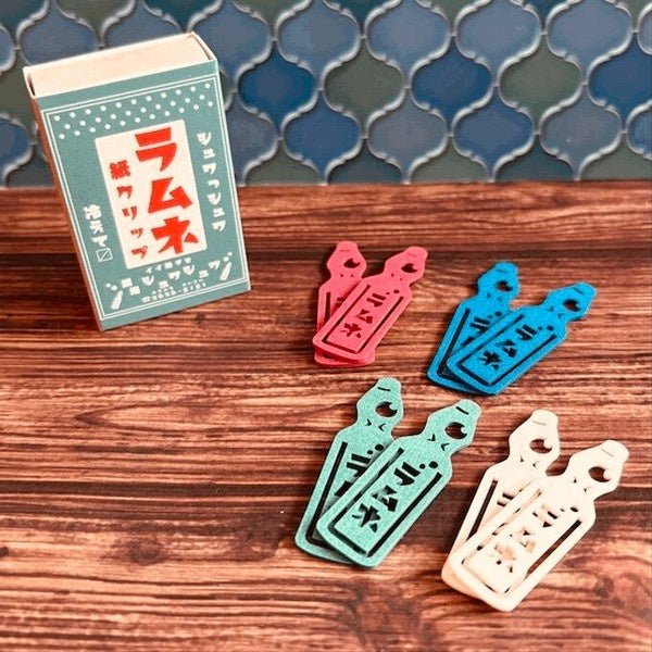 Retro Paper Clips 8-Pack / Kinokosya - Image 2