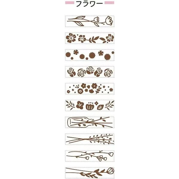 Rotating Decoration Stamp mini / Shachihata - Image 6