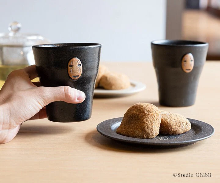 Spirited Away Shigarakiyaki Ceramic No Face Cup Studio Ghibli / Meizan Kiln - Image 3