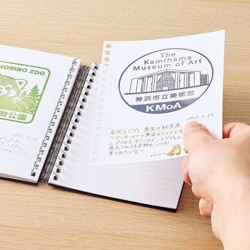 Stamp Note A6 Ring Binder / LIHIT LAB - Image 5